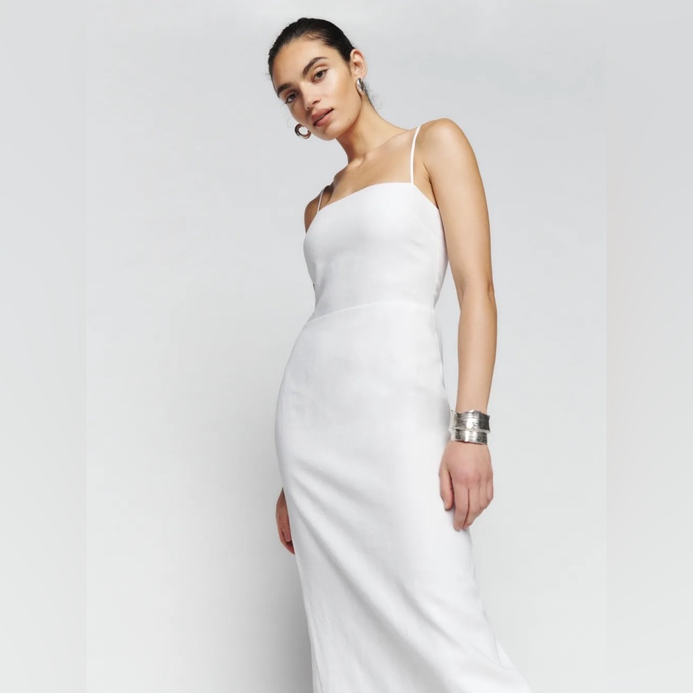 Reformation Frankie Linen Dress - Picture 4 of 7